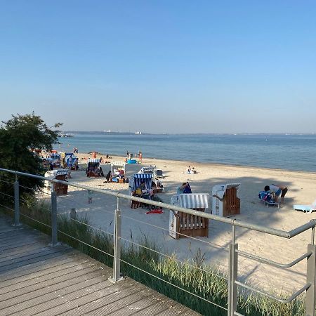 שרבאוץ Moderne 3-Zi-Wohnung Mit Meerblick Direkt Am Strand מראה חיצוני תמונה
